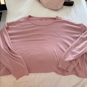Hollister Light Pink Women's Sweatshirt